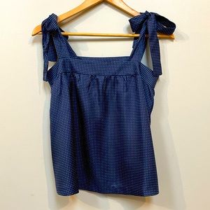 J. Crew Polka Dot Tank Top